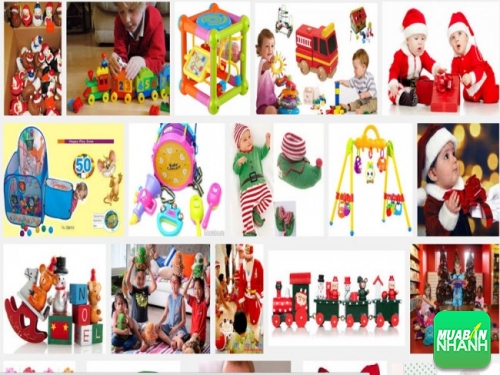 Nên chọn đồ chơi cho trẻ ngày giáng sinh phù hợp với độ tuổi của trẻ